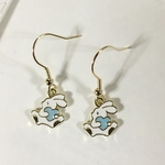 〈再販〉ハートを持ったプチうさぎちゃんピアス