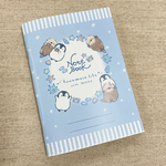 A6サイズノート　もこぺん ふわもこライフ-らっこ-