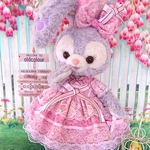 ステラルー コスチューム ピンクの花柄ドレスセット