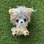 ＊yumi様オーダ品 ふわもこ あみぐるみ ワンちゃん ミニサイズ(チワワ)＊
