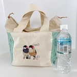 【再々々販】受注生産☆普段から使える通院キャリーバック　文鳥さん