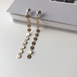 metal range long earrings