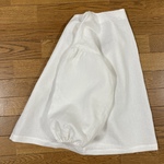 リネン　ふんわりバルーン袖　ブラウス