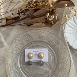 【ﾋﾟｱｽ/ｲﾔﾘﾝｸﾞ】お花×丸玉