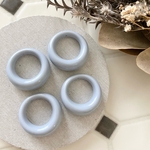 4pcs Handmade* 資材 B-417 vintage rings