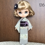 No.126 アイシードール　ネオブライス　りかちゃん夏の着物　本塩沢