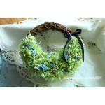 ライムグリーンのハーフリース