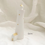 オブジェ・・faro  白い灯台 C・・《送料無料》