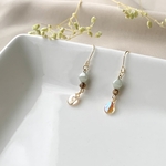 チェコビーズの大人綺麗めピアス イヤリング