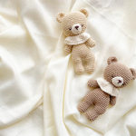 【　ニューボーンフォト　】くま　あみぐるみ　🧸　ホルダー【なし】