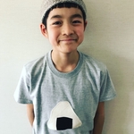 おにぎりTシャツ　120㎝　こどもでざいんじょ