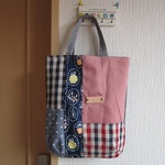 ディリートートバッグ☆いろいろパッチワーク③