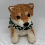 おすわり🐕柴犬(赤柴)羊毛フェルト