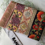 ♢インド刺繍リボン　アソート③4本セット　50cm♢