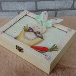 マスクケース or 小物入れ  「チビウサ・おすまし顔」タイプ