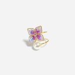 紫陽花イヤーカフ