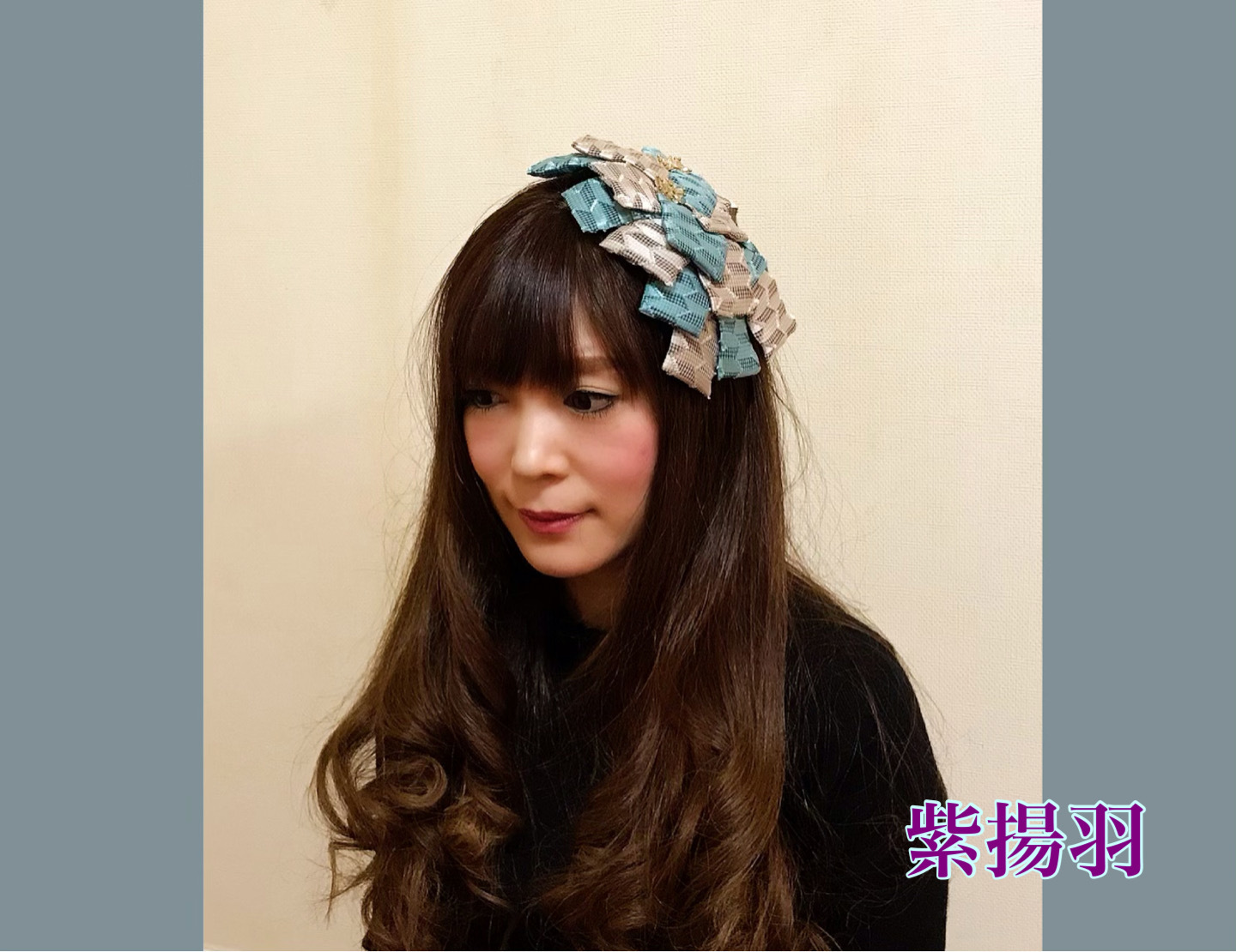 シフォンヘッドドレス