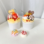 【手作りキット】カップケーキのメモスタンド/カップカラーピンク、レッド
