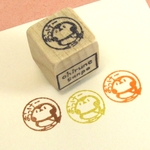 ゴム版はんこ・すずめ おっけー ミニ