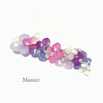 《Mami.t》本物の紫陽花　バレッタ