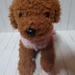 犬の服 フリルワンピ チェック柄