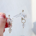 <1点限定> aurora flower ピアス イヤリング