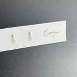 クリスタルピアス(イヤリング)②*sv925