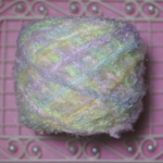 SALE  53 手染め糸 フワフワ毛糸パステル系 40g