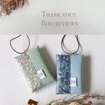 【Thank you !! 800 review 】① C 持ち歩けるティッシュケース 2個セット