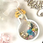 「おうちdeシャカチャーキット」ハーバリウム丸フラスコ