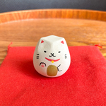 コロコロまねきねこ　白