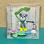 (受注制作)Mシュナウザー　梅雨に負けないぞー