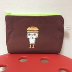 ハンバーガーチク美ちゃん🍔のポーチ