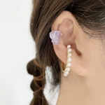 amethyst ear cuff イヤーカフ