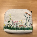 手刺繍ポーチ【訳あり】