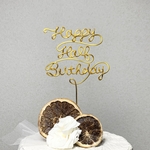 ※オーダー品専用ページ　Happy Half Birthday ケーキトッパー 
