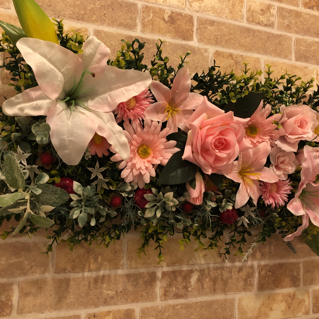 ウォールフラワー ウォールグリーン ウォールアート ナチュラル 北欧