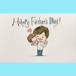 似顔絵オーダーポストカード