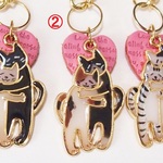 ハグ猫バッグチャーム