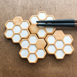 蜂の巣箸置き ハチヤスメ