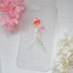 花言葉　チューリップのiPhoneケース