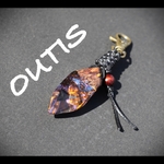 ウッドレジンストラップ【銀河】