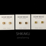シカクプチピアス（イヤリング）全3カラー