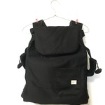 【amoha様オーダー品♩】手ぶら de リュック♩ブラック&フラッグ柄♡