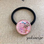 【SALE】ガーリーリボンのヘアゴム