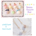 《Summer Bag》シェルマカロンのイヤリング/ピアス&大人可愛い角砂糖のネックレス2点セット♡