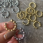 14k つぶつぶ 金具 コネクター