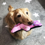 鳴き笛入り犬のおもちゃ　3個セット