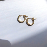 【再販×3】14kgf  シンプルフープピアス