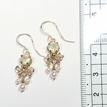 エチオピアオパールのピアス＊